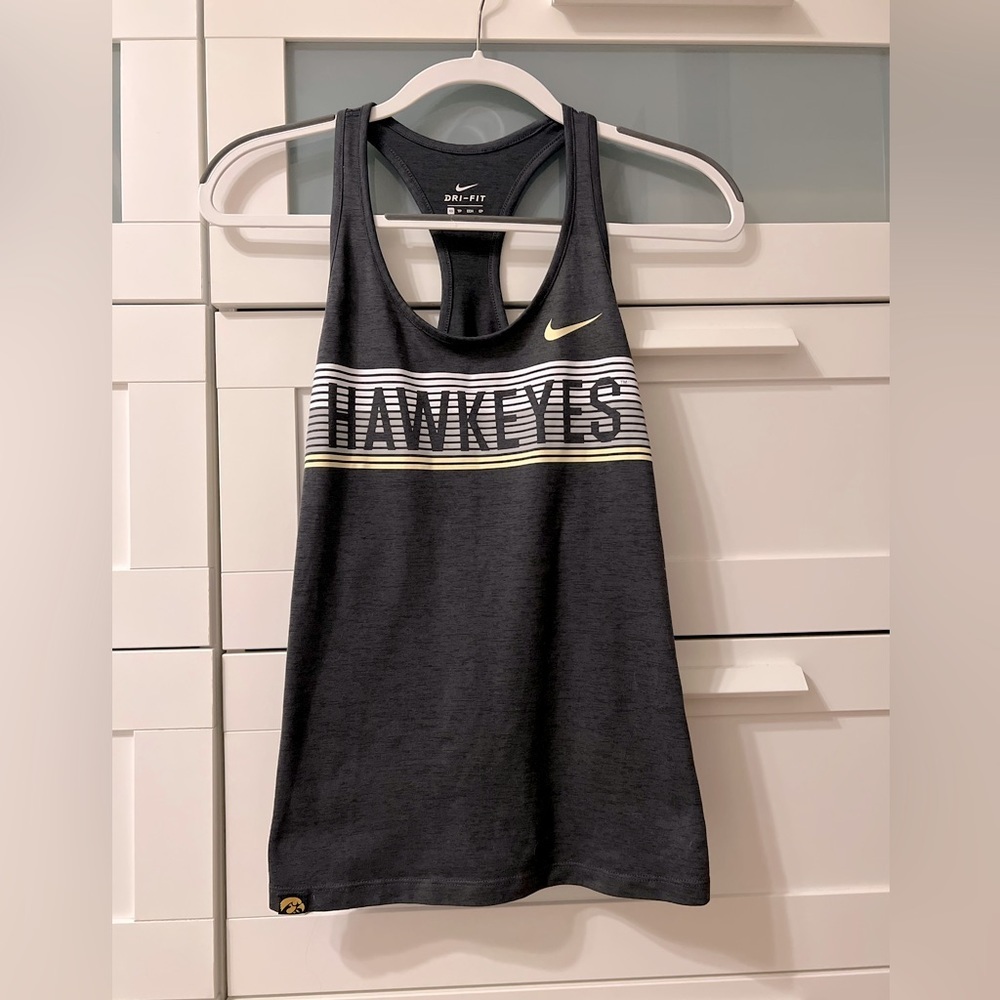 Nike Iowa Hawkeyes Performance Racerback Tank